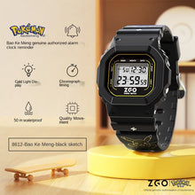 Lade das Bild in den Galerie-Viewer, Pokémon Pikachu digitale Armbanduhr kaufen
