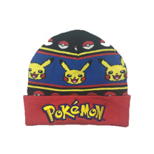 Lade das Bild in den Galerie-Viewer, Pikachu Pokemon Kinder Mütze Beanie kaufen

