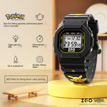 Lade das Bild in den Galerie-Viewer, Pokémon Pikachu digitale Armbanduhr kaufen

