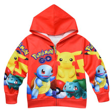 Lade das Bild in den Galerie-Viewer, Pokémon Kinder Kapuzensweatjacke kaufen
