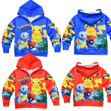 Lade das Bild in den Galerie-Viewer, Pokémon Kinder Kapuzensweatjacke kaufen
