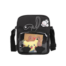 Lade das Bild in den Galerie-Viewer, Pokémon Pikachu Messenger Bag mit transparenter Front kaufen
