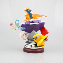 Lade das Bild in den Galerie-Viewer, Pokemon Pikachu Glurak / Charizard Gameboy Statue (18.5cm) kaufen
