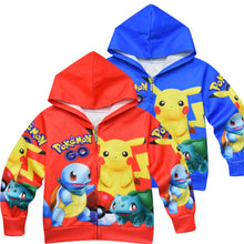Lade das Bild in den Galerie-Viewer, Pokémon Kinder Kapuzensweatjacke kaufen
