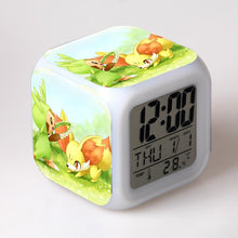 Lade das Bild in den Galerie-Viewer, Pokemon Digital Wecker / Uhr - 7 Farben (19 verschiedene Motive) kaufen

