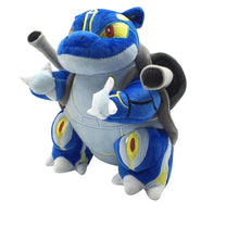 Lade das Bild in den Galerie-Viewer, Mega Turtok Blastoise Pokemon Stofftier (ca. 20cm) kaufen
