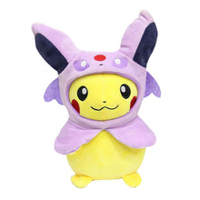 Lade das Bild in den Galerie-Viewer, Pikachu Plüsch Stofftier Cosplay Nachtara, Flamara, Psiana, Glaziola, Blitza etc. kaufen
