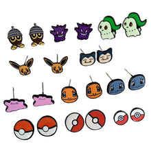Lade das Bild in den Galerie-Viewer, Pokémon Ohrringe / Ohrstecker verschiedene Motive kaufen
