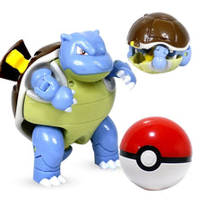 Lade das Bild in den Galerie-Viewer, Takara Tomy Pokemon Poke Ball mit Pokemon Figur kaufen
