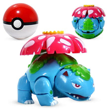Lade das Bild in den Galerie-Viewer, Takara Tomy Pokemon Poke Ball mit Pokemon Figur kaufen
