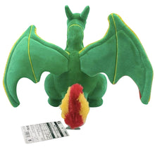 Lade das Bild in den Galerie-Viewer, Rayquaza Charizard / Glurak Pokemon Stofftier (ca. 25cm) kaufen
