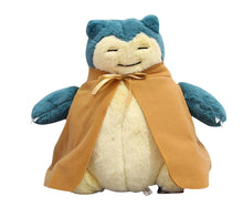 Lade das Bild in den Galerie-Viewer, Relaxo Snorlax Cosplay als Evoli oder Pikachu Stofftier (ca. 30cm) kaufen
