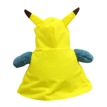 Lade das Bild in den Galerie-Viewer, Relaxo Snorlax Cosplay als Evoli oder Pikachu Stofftier (ca. 30cm) kaufen
