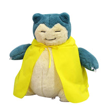 Lade das Bild in den Galerie-Viewer, Relaxo Snorlax Cosplay als Evoli oder Pikachu Stofftier (ca. 30cm) kaufen
