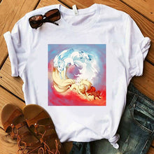 Lade das Bild in den Galerie-Viewer, Pokemon T-Shirt für Frauen / Mädchen Snorlax Togepi Squirtle Japanese T-Shirt kaufen
