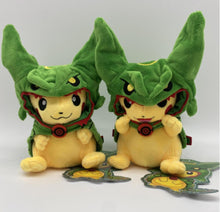 Lade das Bild in den Galerie-Viewer, Pokémon Kuscheltier Pikachu Rayquaza Cosplay ca. 23cm kaufen

