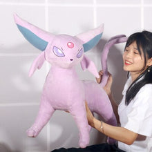 Lade das Bild in den Galerie-Viewer, XXL Psiana Espeon Kuscheltier Pokemon kaufen
