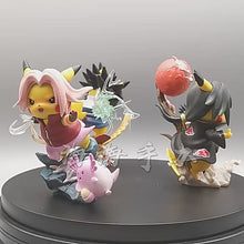 Laden und Abspielen von Videos im Galerie-Viewer, Pikachu Naruto Sasuke Haruno Sakura Itachi Figuren (ca. 13cm)
