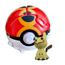 Lade das Bild in den Galerie-Viewer, Pokeball mit Pokemon Figur (viele Motive zur Auswahl) kaufen
