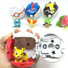 Lade das Bild in den Galerie-Viewer, Poke Ball Set mit 12 Stk. Pokebällen und Pokemon Figuren kaufen
