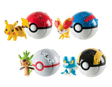 Lade das Bild in den Galerie-Viewer, Poke Ball Set mit 12 Stk. Pokebällen und Pokemon Figuren kaufen
