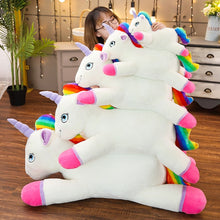 Lade das Bild in den Galerie-Viewer, Super Große (40-100cm) Plüsch Einhörner - Einhorn Stofftier kaufen
