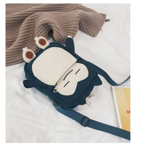 Lade das Bild in den Galerie-Viewer, Süße Relaxo Snorlax Umhängetasche Pokemon Tasche kaufen
