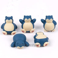 Snorlax Relaxo Figuren - 5er Set - ca. 4cm kaufen