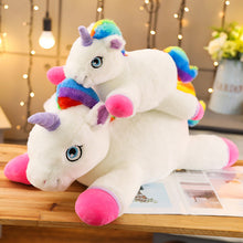 Lade das Bild in den Galerie-Viewer, Super Große (40-100cm) Plüsch Einhörner - Einhorn Stofftier kaufen
