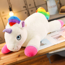 Lade das Bild in den Galerie-Viewer, Super Große (40-100cm) Plüsch Einhörner - Einhorn Stofftier kaufen
