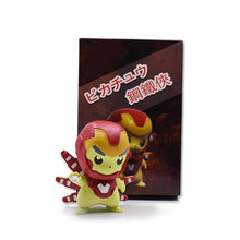 Lade das Bild in den Galerie-Viewer, Pikachu Cosplay Iron Man, Thor, Captain America, Hulk etc. Figuren (ca. 10cm) kaufen

