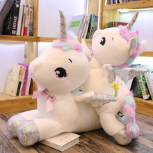 Lade das Bild in den Galerie-Viewer, Niedliches Kawaii Stofftier Einhorn (30-80cm) kaufen

