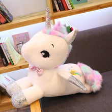 Lade das Bild in den Galerie-Viewer, Niedliches Kawaii Stofftier Einhorn (30-80cm) kaufen
