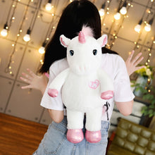 Lade das Bild in den Galerie-Viewer, Einhorn Stofftier - Süße Einhörner Plüschtiere &amp; Rucksack kaufen
