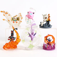 Lade das Bild in den Galerie-Viewer, Pokemon Flareon Jolteon Umbreon Eevee Vulpix Rowlet Jigglypuff Cubone Litten Espeon Absol Sammel Figuren kaufen
