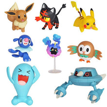 Lade das Bild in den Galerie-Viewer, Pokemon Battle Set mit Pikachu, Robball, Bauz, Cosmog, Metang, Evoli, Flamiau und Woingenau Figuren kaufen
