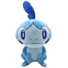 Lade das Bild in den Galerie-Viewer, Pokemon Sword und Shield Plüsch Pokemon (Hopplo / Scorbunny, Sobble oder Grookey) kaufen
