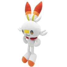 Lade das Bild in den Galerie-Viewer, Pokemon Sword und Shield Plüsch Pokemon (Hopplo / Scorbunny, Sobble oder Grookey) kaufen
