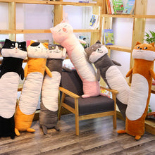 Lade das Bild in den Galerie-Viewer, XXL Niedliche Kawaii Plüsch Katzen oder Hunde Kuscheltiere (90 oder 140cm) kaufen
