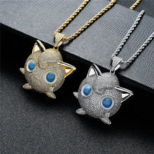 Lade das Bild in den Galerie-Viewer, Jigglypuff Pummeluff Halskette Hip Hop Style Pokemon kaufen
