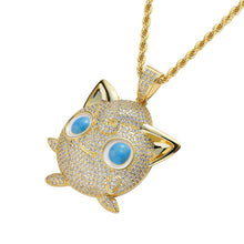 Lade das Bild in den Galerie-Viewer, Jigglypuff Pummeluff Halskette Hip Hop Style Pokemon kaufen
