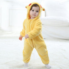 Lade das Bild in den Galerie-Viewer, Pokemon Baby Kinder Pyjama Schlafanzug im süßen Pikachu Look kaufen
