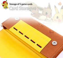 Lade das Bild in den Galerie-Viewer, Leder Schutztasche Pokemon Pikachu Design für Switch Konsolen kaufen
