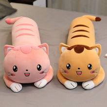 Lade das Bild in den Galerie-Viewer, 80-130cm Cartoon Hamster Stofftier oder Katzen Kuscheltiere Kissen XXL Format kaufen
