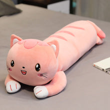 Lade das Bild in den Galerie-Viewer, 80-130cm Cartoon Hamster Stofftier oder Katzen Kuscheltiere Kissen XXL Format kaufen
