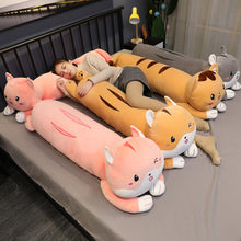 Lade das Bild in den Galerie-Viewer, 80-130cm Cartoon Hamster Stofftier oder Katzen Kuscheltiere Kissen XXL Format kaufen

