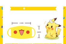 Lade das Bild in den Galerie-Viewer, Pokemon Pikachu Gesichtsmaske / Cosplay Baumwolle kaufen
