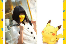 Lade das Bild in den Galerie-Viewer, Pokemon Pikachu Gesichtsmaske / Cosplay Baumwolle kaufen
