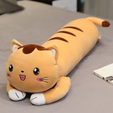 Lade das Bild in den Galerie-Viewer, 80-130cm Cartoon Hamster Stofftier oder Katzen Kuscheltiere Kissen XXL Format kaufen

