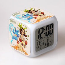 Lade das Bild in den Galerie-Viewer, Pokemon Digital Wecker / Uhr - 7 Farben (19 verschiedene Motive) kaufen
